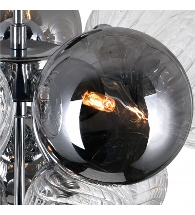  Pallocino 6 Light Flush Mount With Chrome Finish (1205C16-6-601) - CWI