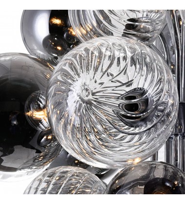  Pallocino 15 Light Chandelier With Chrome Finish (1205P25-15-601) - CWI