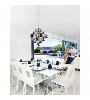  Pallocino 27 Light Chandelier With Chrome Finish (1205P36-27-601) - CWI