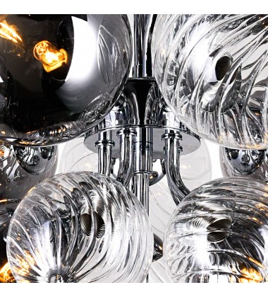  Pallocino 27 Light Chandelier With Chrome Finish (1205P36-27-601) - CWI