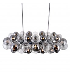  Pallocino 27 Light Island/Pool Table Chandelier With Chrome Finish (1205P39-27-601) - CWI