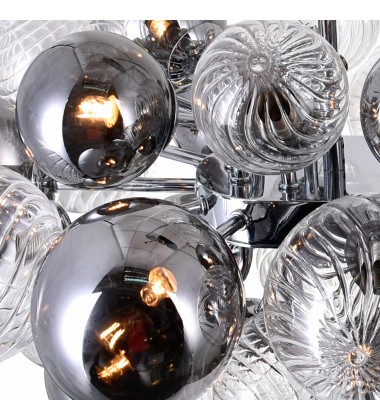  Pallocino 27 Light Island/Pool Table Chandelier With Chrome Finish (1205P39-27-601) - CWI