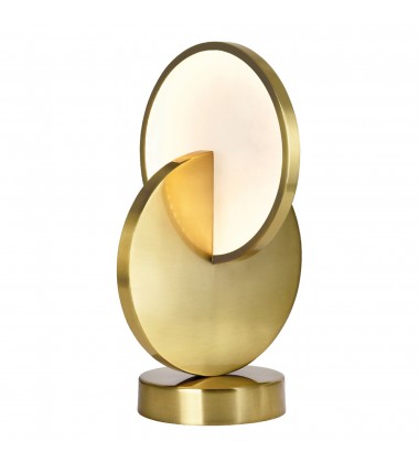  LED Lamp with Brushed Brass Finish (1206T10-1-629) - CWI Lighting