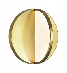  LED Sconce with Brushed Brass Finish (1206W10-1-629-A) - CWI Lighting