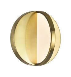  LED Sconce with Brushed Brass Finish (1206W7-1-629-A) - CWI Lighting