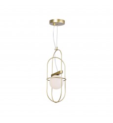 Orbit 1 Light Mini Pendant With Medallion Gold Finish (1209P7-1-169) - CWI  Orbit 1 Light Mini Pendant With Medallion Gold Finish (1209P7-1-169) - CWI