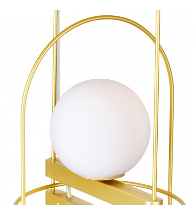 Orbit 2 Light Pendant With Medallion Gold Finish (1209P7-2-169) - CWI  Orbit 2 Light Pendant With Medallion Gold Finish (1209P7-2-169) - CWI