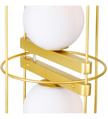 Orbit 2 Light Pendant With Medallion Gold Finish (1209P7-2-169) - CWI  Orbit 2 Light Pendant With Medallion Gold Finish (1209P7-2-169) - CWI