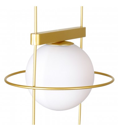 Orbit 1 Light Lamp With Medallion Gold Finish (1209T14-1-169) - CWI  Orbit 1 Light Lamp With Medallion Gold Finish (1209T14-1-169) - CWI