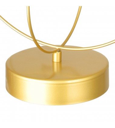 Orbit 1 Light Lamp With Medallion Gold Finish (1209T14-1-169) - CWI  Orbit 1 Light Lamp With Medallion Gold Finish (1209T14-1-169) - CWI