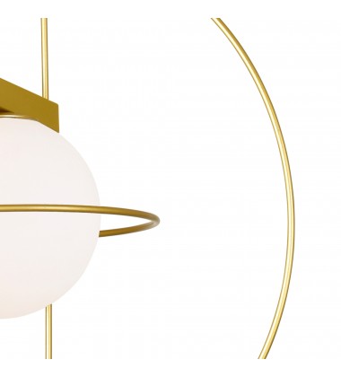 Orbit 1 Light Lamp With Medallion Gold Finish (1209T14-1-169) - CWI  Orbit 1 Light Lamp With Medallion Gold Finish (1209T14-1-169) - CWI