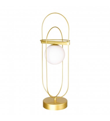 Orbit 1 Light Lamp With Medallion Gold Finish (1209T7-1-169) - CWI  Orbit 1 Light Lamp With Medallion Gold Finish (1209T7-1-169) - CWI