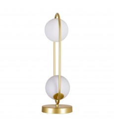  Celeste 2 Light Lamp With Medallion Gold Finish (1212T8-2-169) - CWI