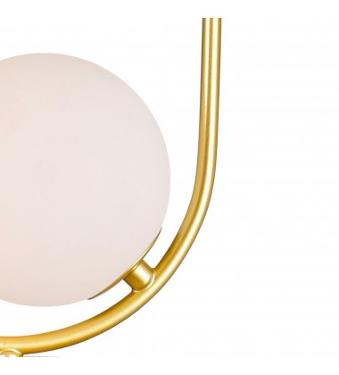  Celeste 2 Light Lamp With Medallion Gold Finish (1212T8-2-169) - CWI