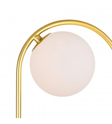  Celeste 2 Light Lamp With Medallion Gold Finish (1212T8-2-169) - CWI