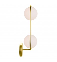  Celeste 2 Light Sconce With Medallion Gold Finish (1212W6-2-169) - CWI