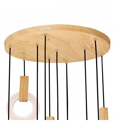  Anello LED Pendant With White Oak Finish (1214P32-10-236) - CWI