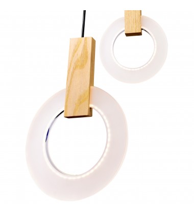 Anello LED Pendant With White Oak Finish (1214P32-10-236) - CWI