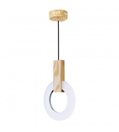  Anello LED Mini Pendant With White Oak Finish (1214P8-1-236) - CWI