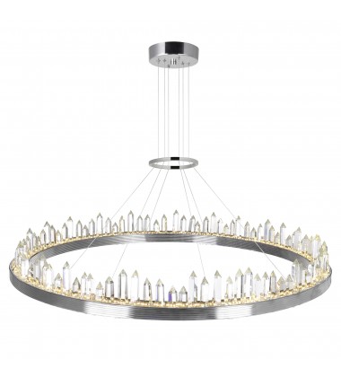  Agassiz LED Chandelier With Polished Nickel Finish (1218P40-613) - CWI