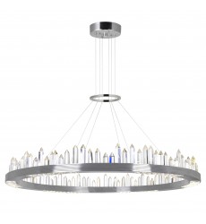  Agassiz LED Chandelier With Polished Nickel Finish (1218P40-613) - CWI