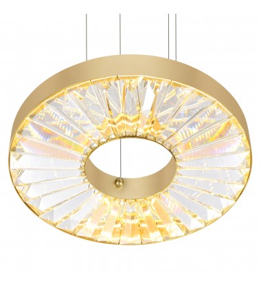  Bjoux LED Chandelier With Sun Gold Finish (1219P16-1-625) - CWI