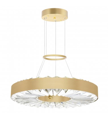  Bjoux LED Chandelier With Sun Gold Finish (1219P16-1-625) - CWI