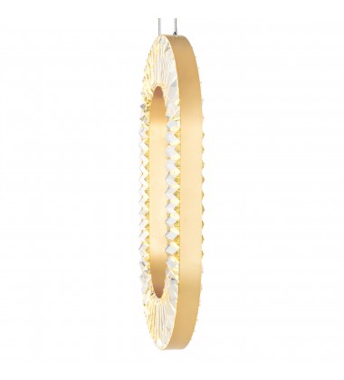  Bjoux LED Chandelier With Sun Gold Finish (1219P19-1-625-O) - CWI