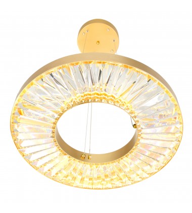  Bjoux LED Chandelier With Sun Gold Finish (1219P24-1-625) - CWI