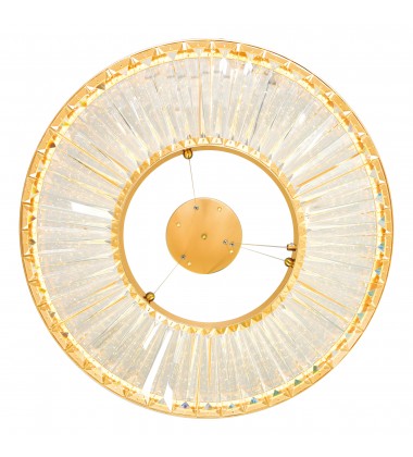  Bjoux LED Chandelier With Sun Gold Finish (1219P24-1-625) - CWI