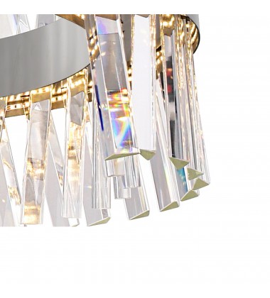 Glace LED Chandelier With Chrome Finish (1220P24-601) - CWI Glace LED Chandelier With Chrome Finish (1220P24-601) - CWI