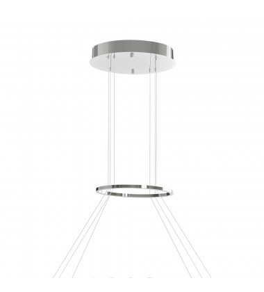  Glace Integrated LED Chrome Chandelier (1220P52-601-O) - CWI