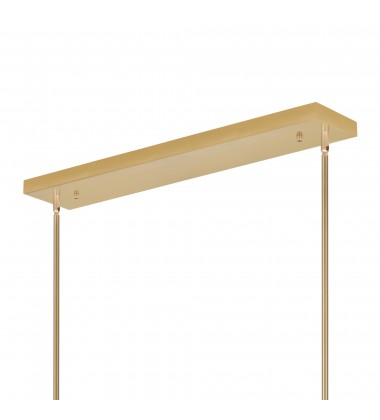  Pipes 21 Light Island/Pool Table Chandelier With Sun Gold Finish (1221P38-21-625) - CWI