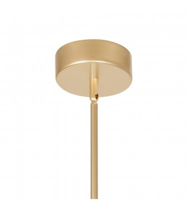  Pipes 1 Light Mini Pendant With Sun Gold Finish (1221P5-1-625) - CWI