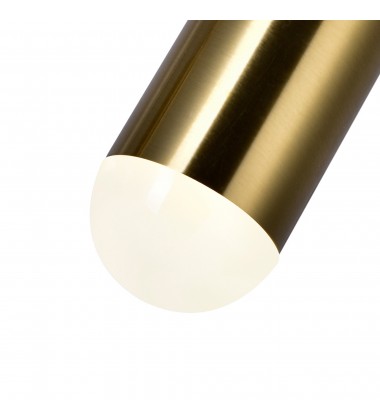  Chime LED Pendant With Brass Finish (1225P16-6-625) - CWI