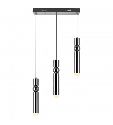  Chime LED Island/Pool Table Chandelier With Polished Nickel Finish (1225P20-3-613) - CWI