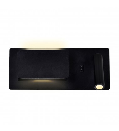  Private I LED Sconce With Matte Black Finish (1237W12-101) - CWI