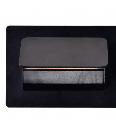  Private I LED Sconce With Matte Black Finish (1237W12-101) - CWI