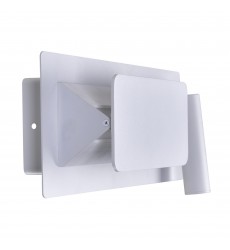  Private I LED Sconce With Matte White Finish (1237W12-103) - CWI