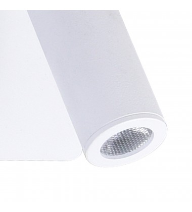  Private I LED Sconce With Matte White Finish (1237W12-103) - CWI