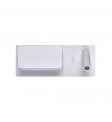  Private I LED Sconce With Matte White Finish (1237W12-103) - CWI