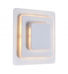  Private I LED Sconce With Matte White Finish (1238W9-103) - CWI