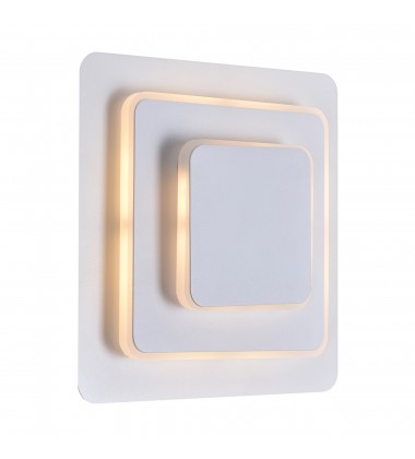  Private I LED Sconce With Matte White Finish (1238W9-103) - CWI