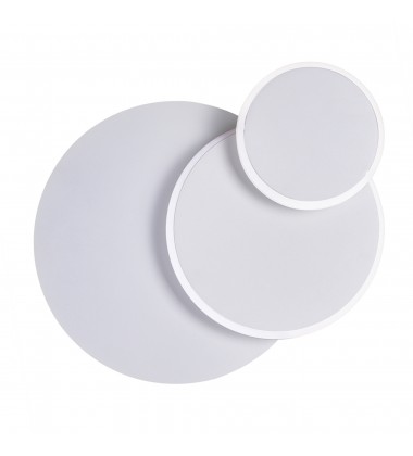  Private I LED Sconce With Matte White Finish (1239W9-103) - CWI