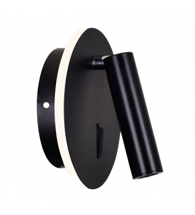  Private I LED Sconce With Matte Black Finish (1241W6-101) - CWI