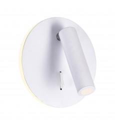  Private I LED Sconce With Matte White Finish (1241W6-103) - CWI
