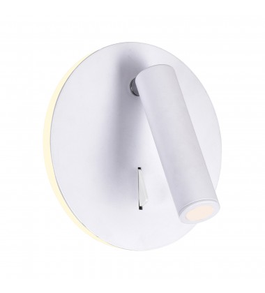  Private I LED Sconce With Matte White Finish (1241W6-103) - CWI