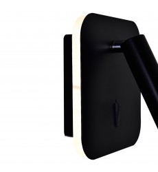  Private I LED Sconce With Matte Black Finish (1242W6-101) - CWI