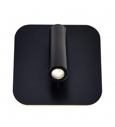  Private I LED Sconce With Matte Black Finish (1242W6-101) - CWI
