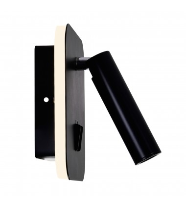  Private I LED Sconce With Matte Black Finish (1242W6-101) - CWI